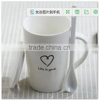 New Promotional Fashion Figure Number Ceramic Mugs