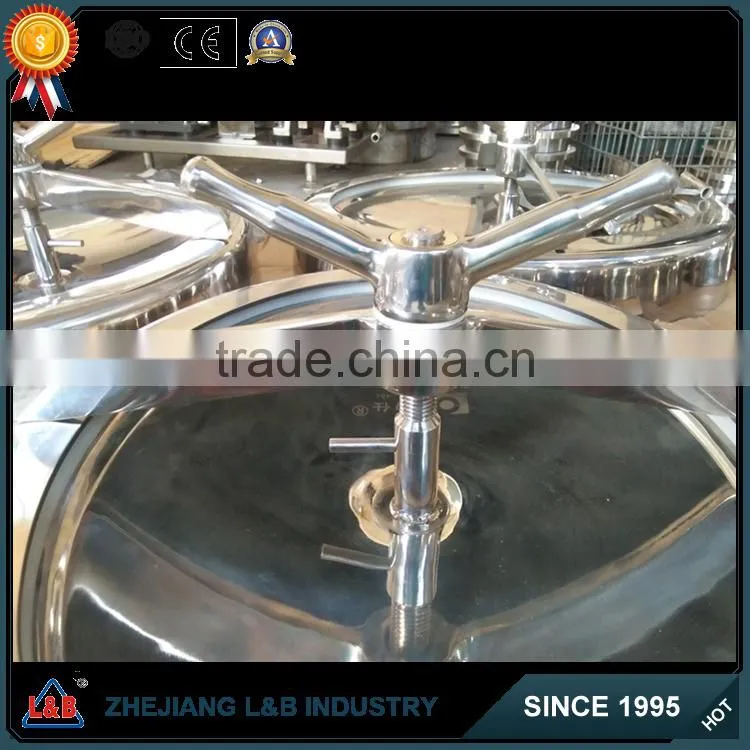 stainless steel tank parts elliptic type YAW Manhole Covers with pressure