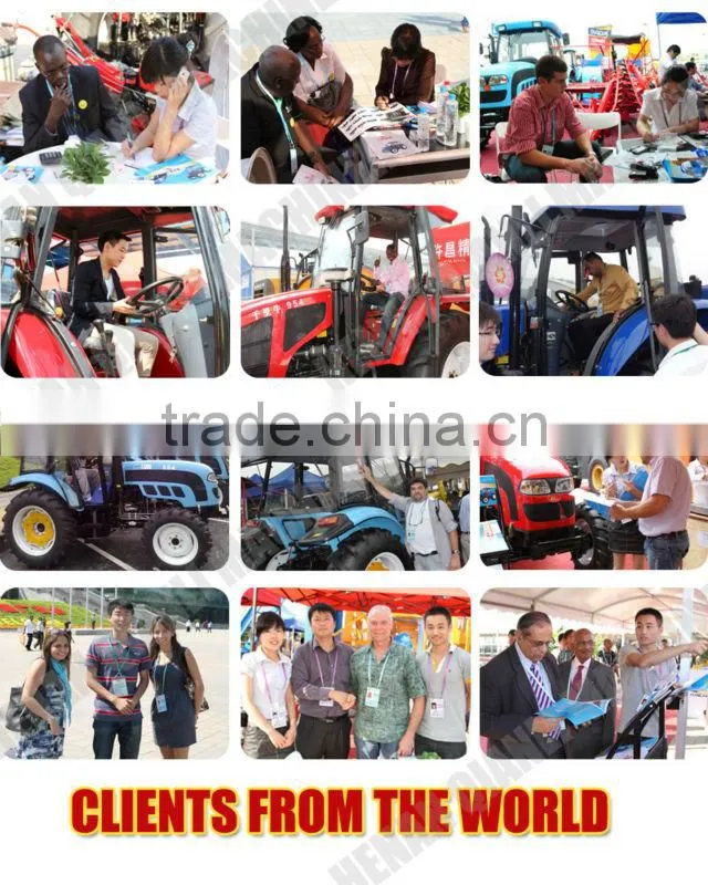 CE e-mark EEC certificate QLN 50hp 4wd farm tractor