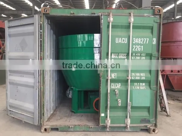 HUAHONG new type and good quality Lead edge runner wet pan mill to SUDAN