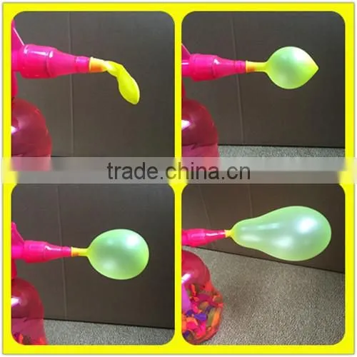 spray with balloon