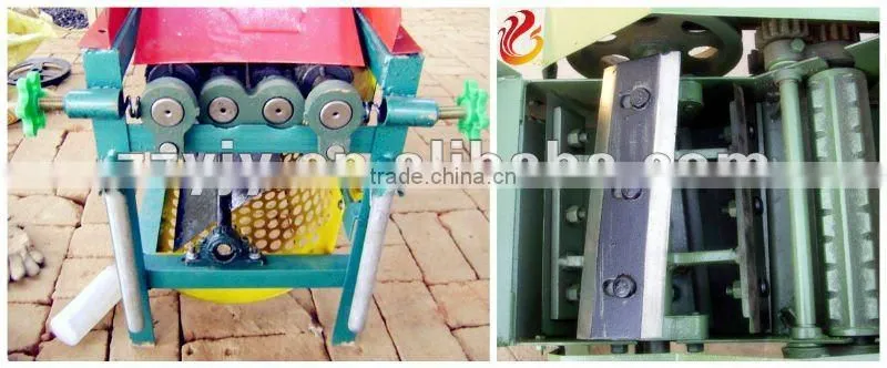 Hot sell peeling corn husk machine