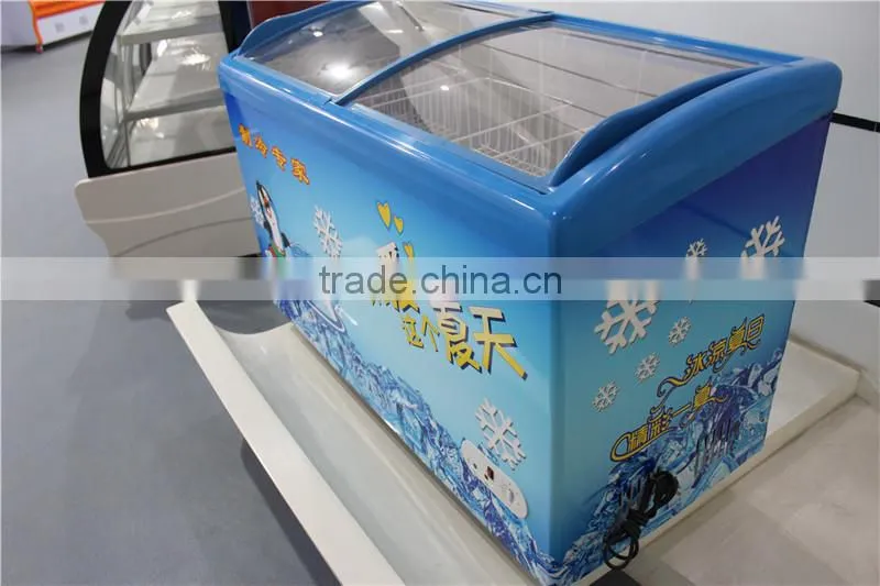 Arc display cabinet series /ice cream freezer fresh refrigerator restaurant freezer