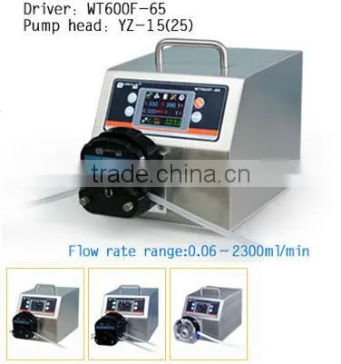 WT600F-65/KZ25 Compact and Precise Tubing Pump for Corrosion Resisting