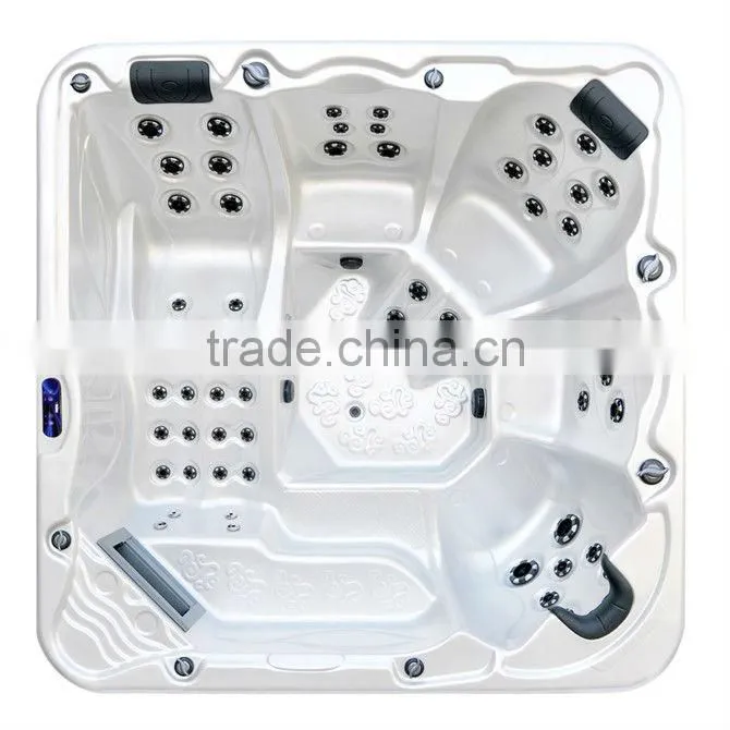Best selling European Aristech acrylic bathtub Jazzy---- A621 for 5 person