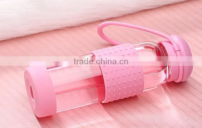 Borosilicate Glass Water Bottle