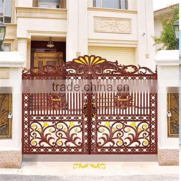 Alibaba Home&Garden Main Gate Designs Modern Aluminum Garden Gate