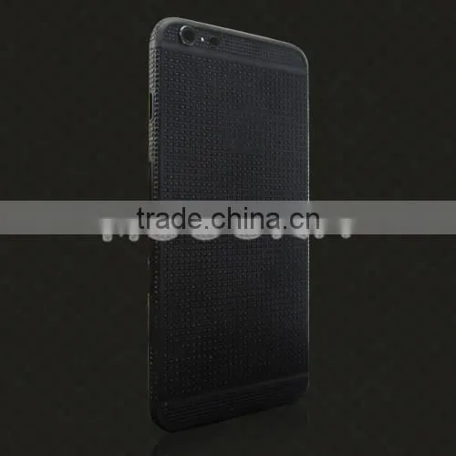 For iphone 6/6plus black housing back cover replacement,black crystal housing