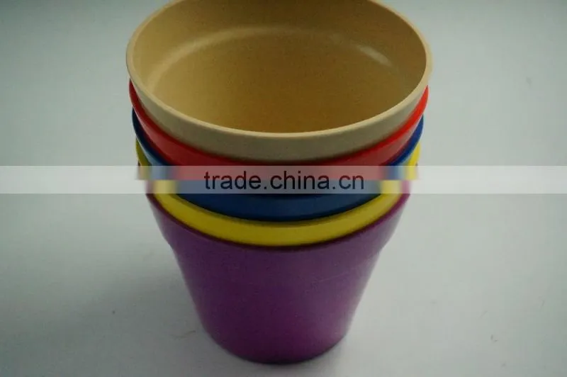 Best seller and feedback Bamboo fiber bio and eco flower pot