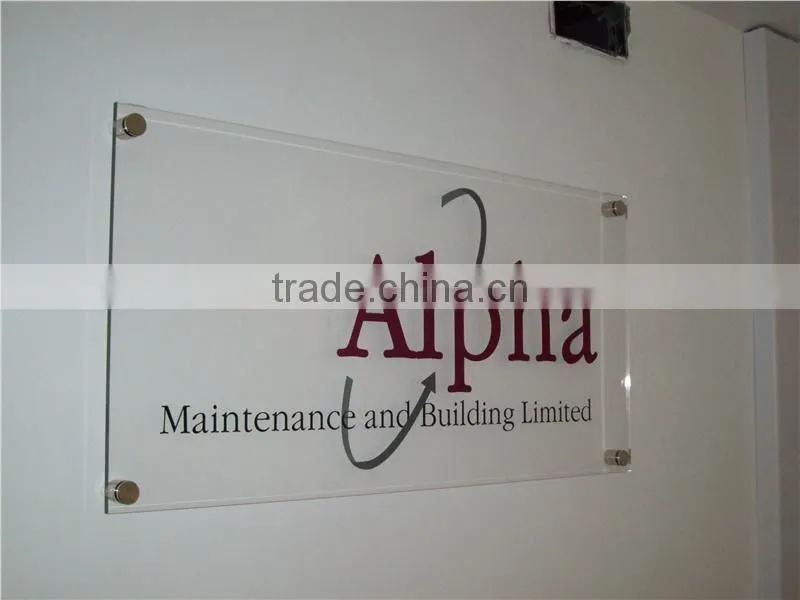 Quality Guaranteed Easy Installing Acrylic Led Lighting Letters Signage And Light Box Board