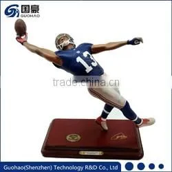 Custom resin bust baseball player figurine