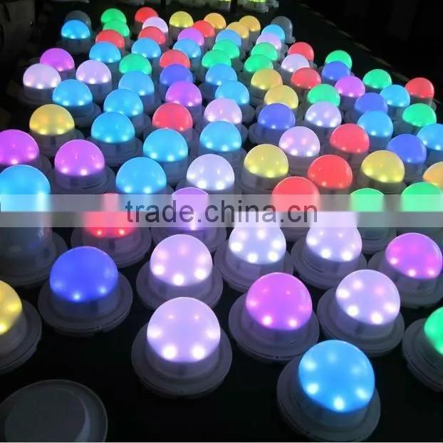 color change led under table lighting for wedding/events
