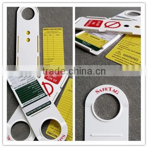 Scaffolding tag and holder with competitive price