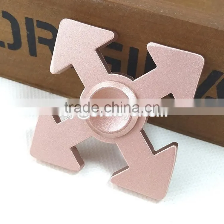 Metal Aluminum Spinner Fidget Toy Hand Spinner for Adults Kids W01A289-S