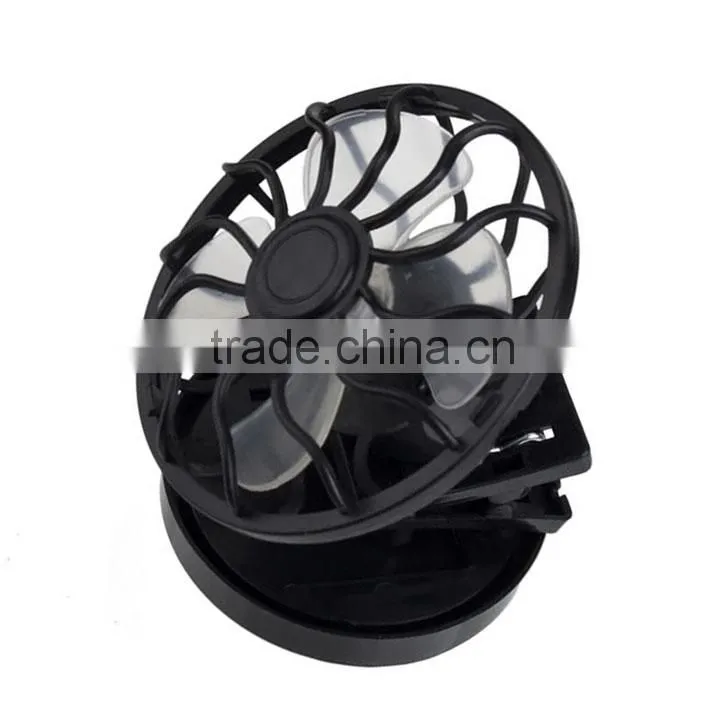 Solar Cell Fan Sun Power Energy Panel Clip-on Cooling Hat High Quality Cooler For Camping Hiking