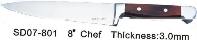 Forged kitchen knife