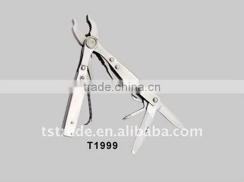 2014 Small multi adjustable tools pliers with knife T1999