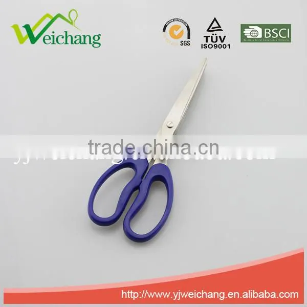 WCSC001 premium Soft grip Stainless Steel Precision 5 LAYER BLADES SCISSOR New Design