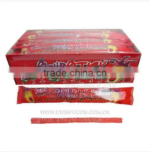 Fruity Flavor Mini Sour Stick Gummy Candy