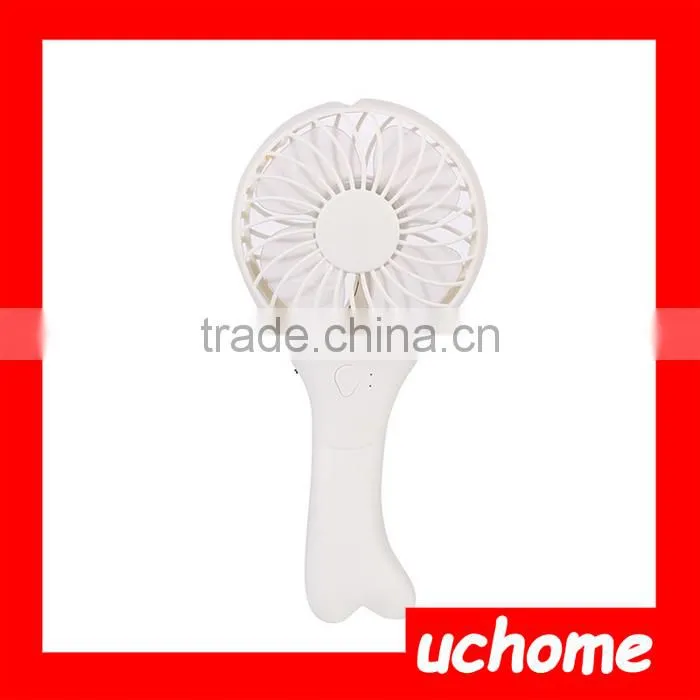 UCHOME Summer Popular Mini Usb Handheld Fold Fan, Electric Rechargeable Fan For Who Plastic Mini Hand Fan Led Handheld Mini Fans