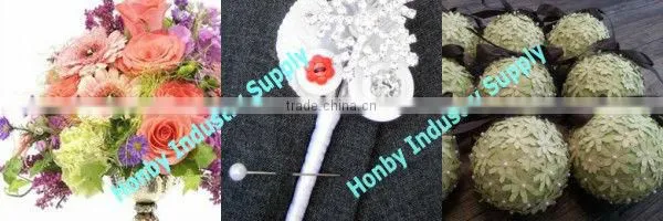 vintage style 55mm plastic round headed pearl pins