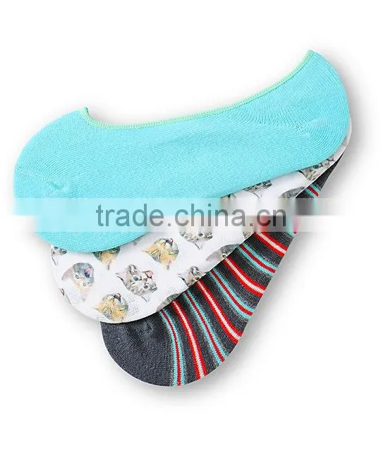 Wholesale Cheap Custom Girls No Heel Socks