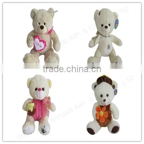 Factory Direct Custom Giant Teddy Bear unstuffed plush toy skin