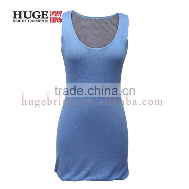 Superior Fabric New Fashion 100% Cashmere Sweater No Sleeves