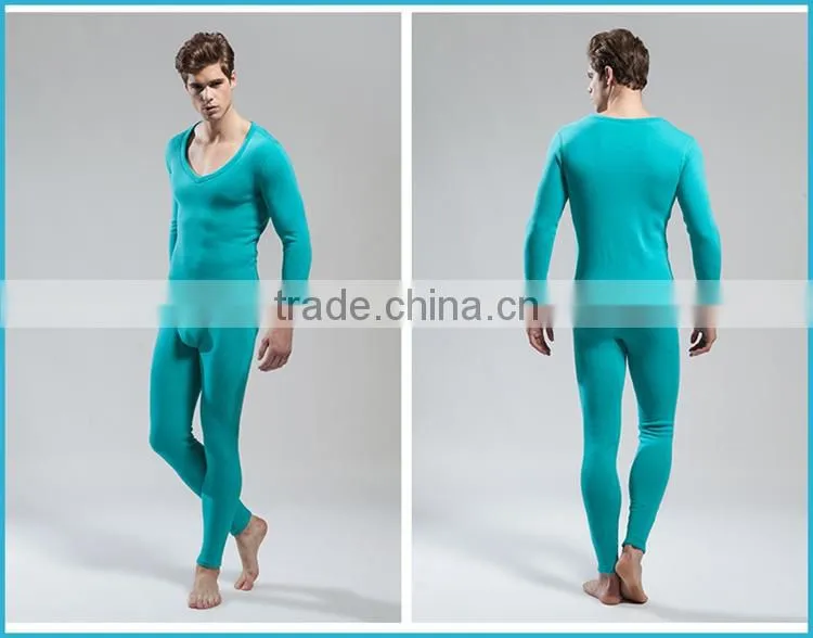 Lower V-Neck Winter Heated Thermal Underwear Polartec Fleece Polypropylene Young Men Baselayer Underwear