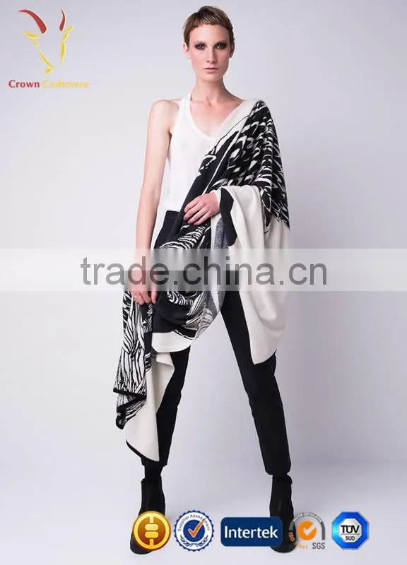 Italian Women Shawls Wool Knit Scarf Shawls