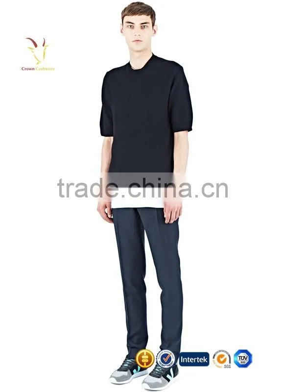 Round Neck Winter Sweater Mens Cashmere Sweater