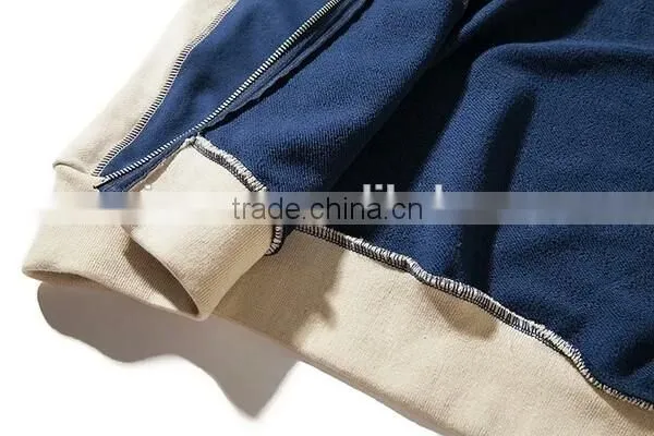 custom Sweatshirts Cotton Zipper up kangaroo pockets Hoodies for men