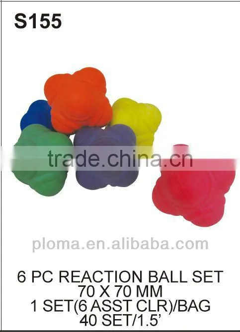 KID OUTDOOR TOYS (S155) 6PC REACTION BALL SET