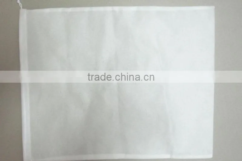 cold water soluble yarn for the pre-processing of towel