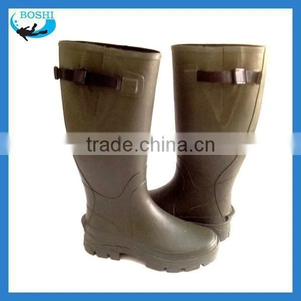 Mens hunting Boots,Neoprene high boots 2015 high quality neoprene and rubber shoes for hunters
