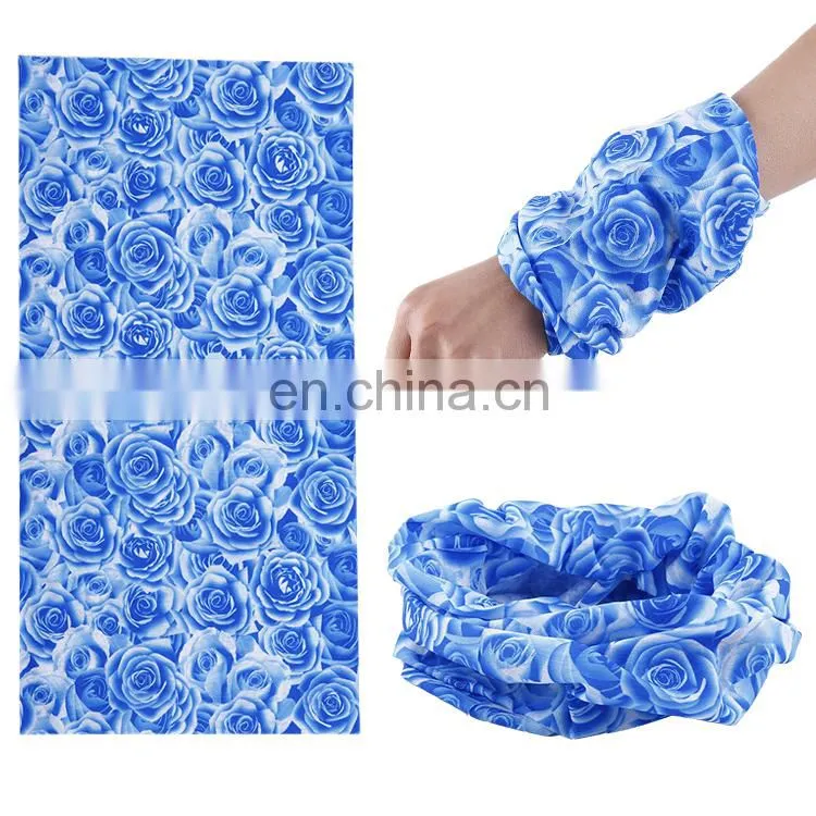 2017 Free Sample Custom Tubular Wholesale Polyester Bandana