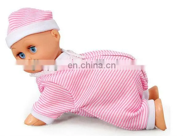 Newest B/O Crawling Doll With Sound