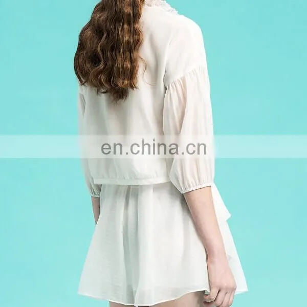 Summer Short Sleeve Classic Ladies Fashion Tops