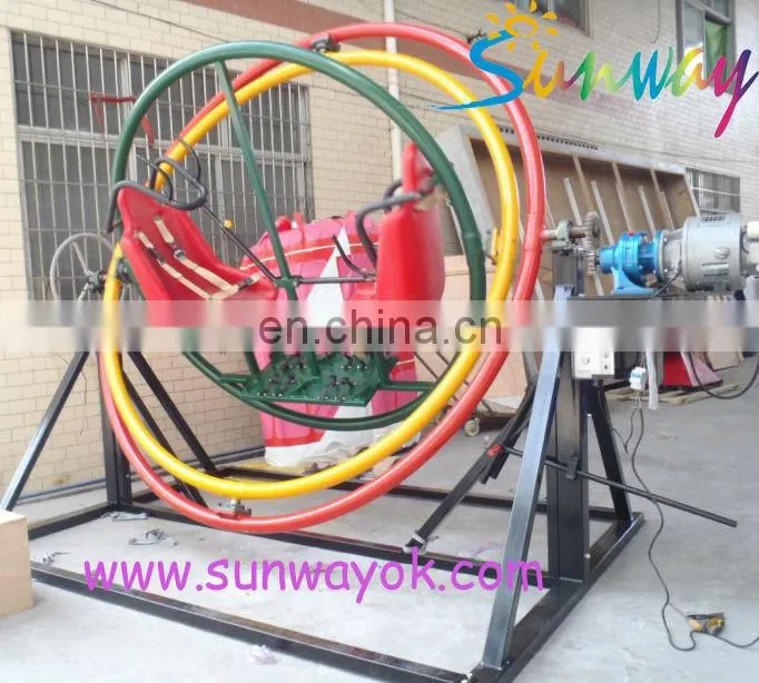 Amusement Park Ride Human Gyroscope Machine human gyroscope rides for sale
