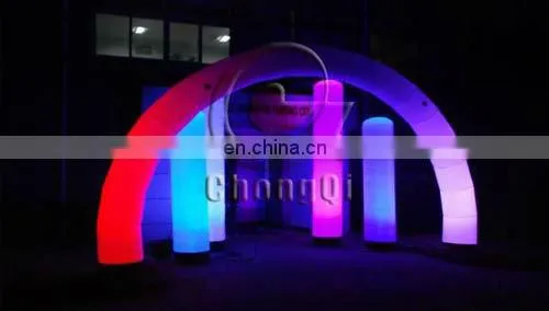 Inflatable light column party decoration inflatable cone with led light inflatable lighting tower