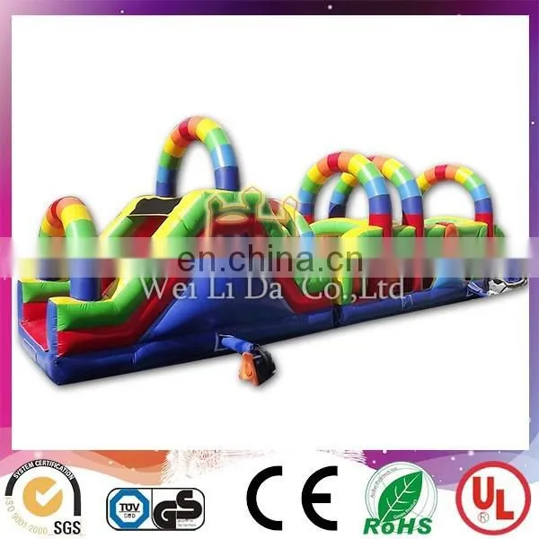 Lot of fun inflatable obstacle games for children
