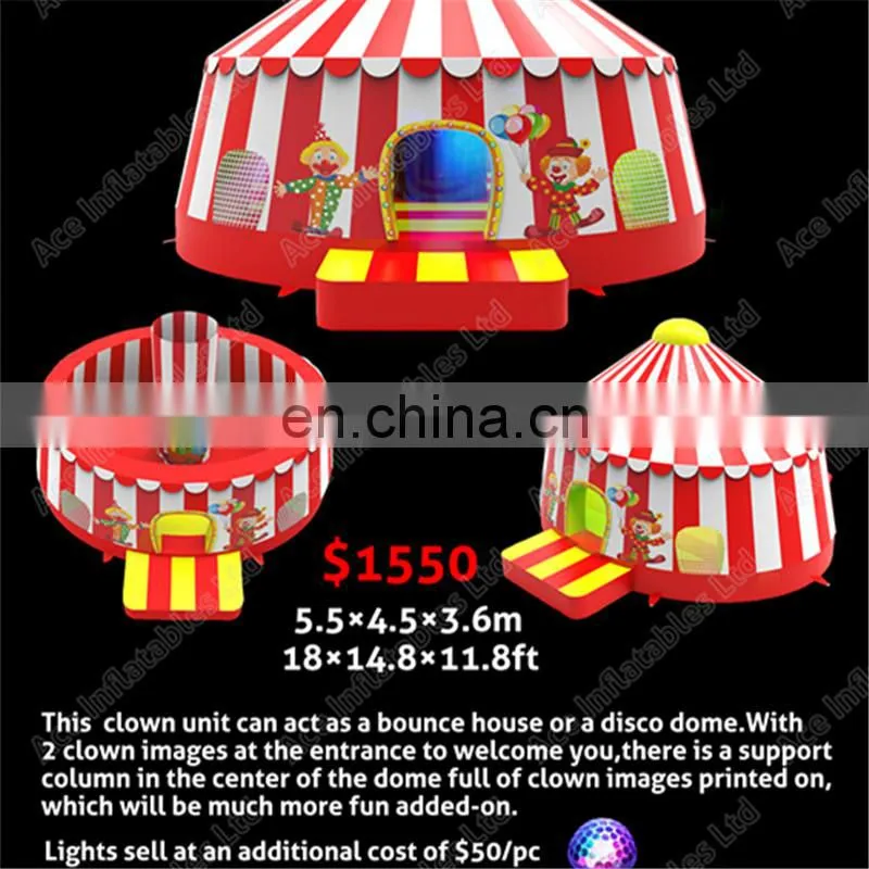Young people favorite Inflatable disco dome/adult bouncy castle