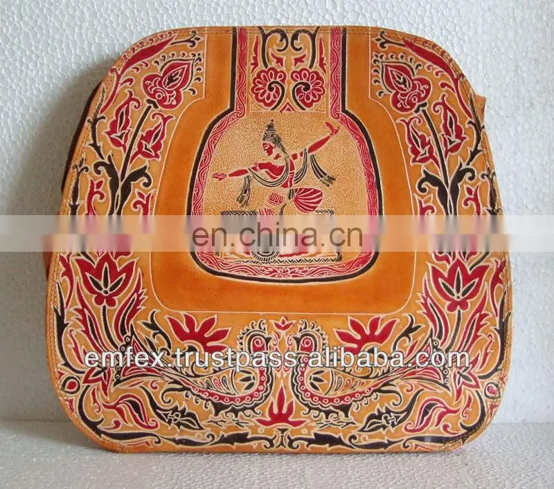 Genuine leather ladies shoulder handbags manufacturer, original goat leather womens bags exporter