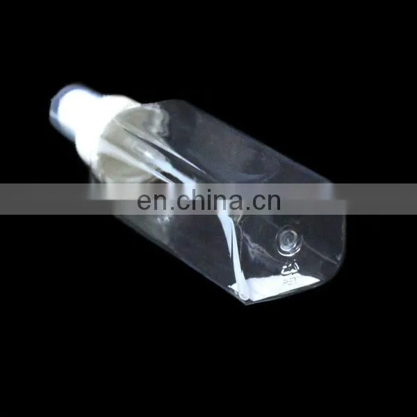 hot selling 100ml/3oz pet plastic square bottle,empty 100ml plastic spray bottle