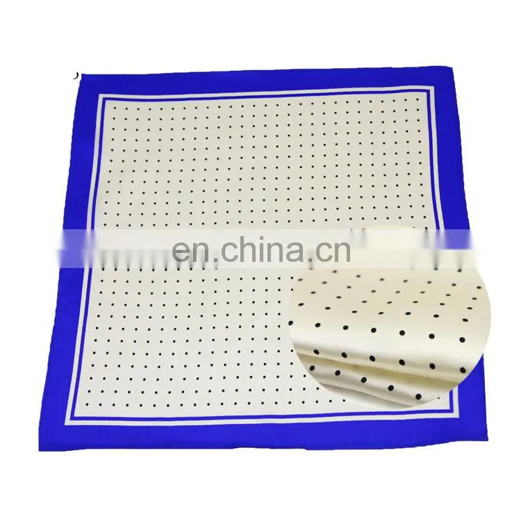 fashion dot silk scarf with high quality