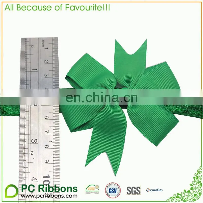Hot sale jojo grosgrain bow with elastic band