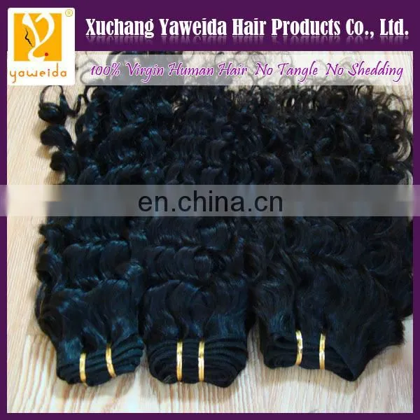 2014 fashion style kinky curl hair extension 100% virgin raw unprocesse virgin indian hair weaving