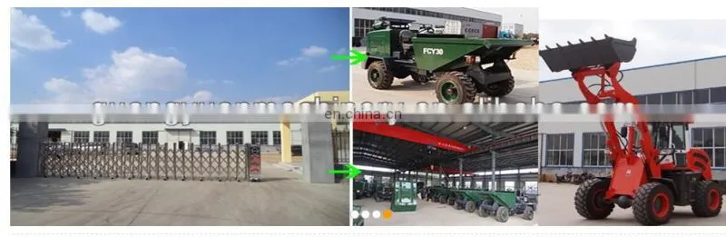 2ton industrial compact wheel loader ZL20F with famous engine optional