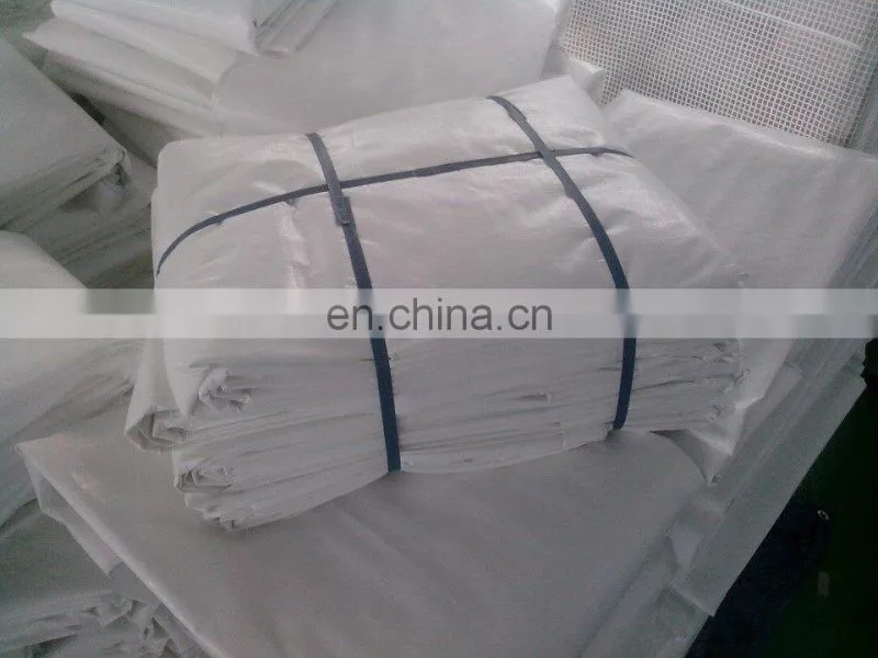 WHITE HEAVY DUTY TARPAULIN, PE CANVAS, KOREA STANDARD