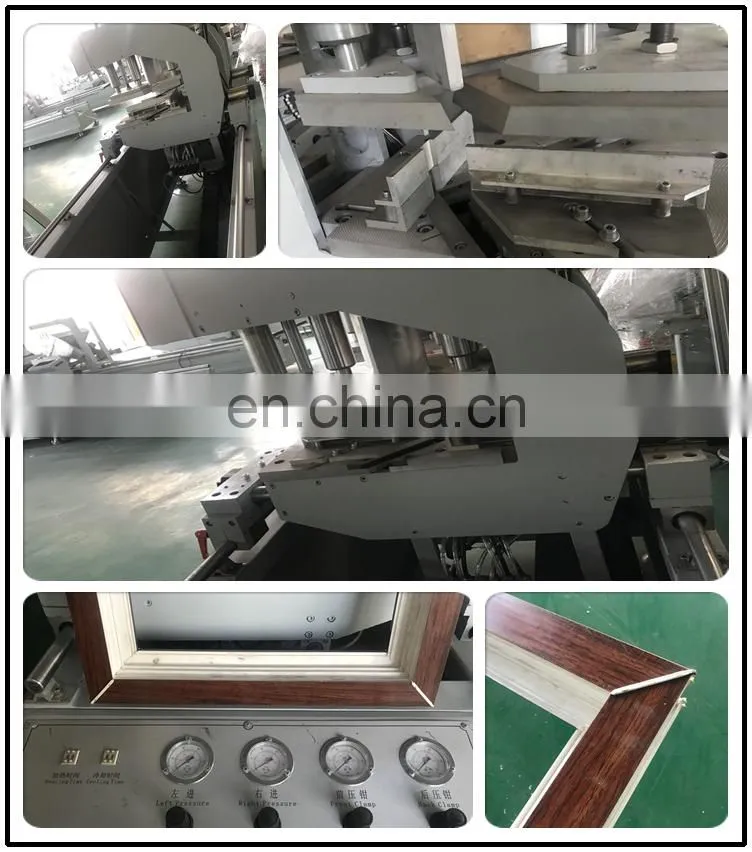 Jinan manufacturer two head pvc windows machinery for welding window profile machine